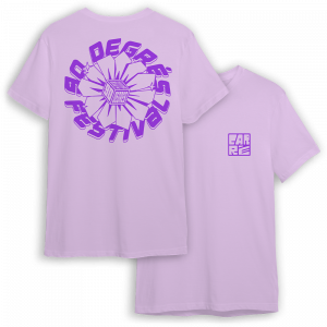 T-SHIRT FLEUR 90 DEGRÉS